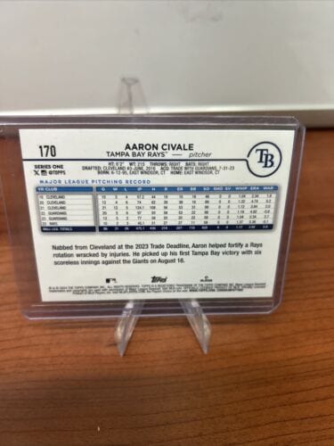 Cheap Sneaks Footwear/Sports Cards Baseball Card Tampa Bay Rays 2024 Topps Logofractor/Refractor Lot Pepiot,Lopez RC, C