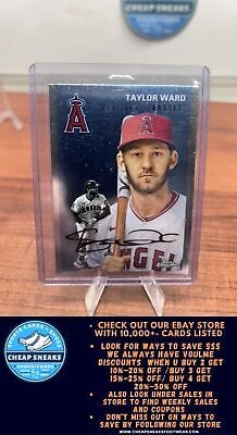 Cheap Sneaks Footwear/Sports Cards Baseball Card Taylor Ward 2023 Topps Chrome Platinum Anniversary #190 Los Angeles An
