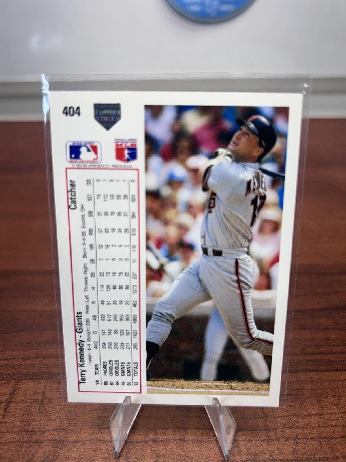 Cheap Sneaks Footwear/Sports Cards Baseball Card Terry Kennedy 1991 Upper Deck #404 San Francisco Giants