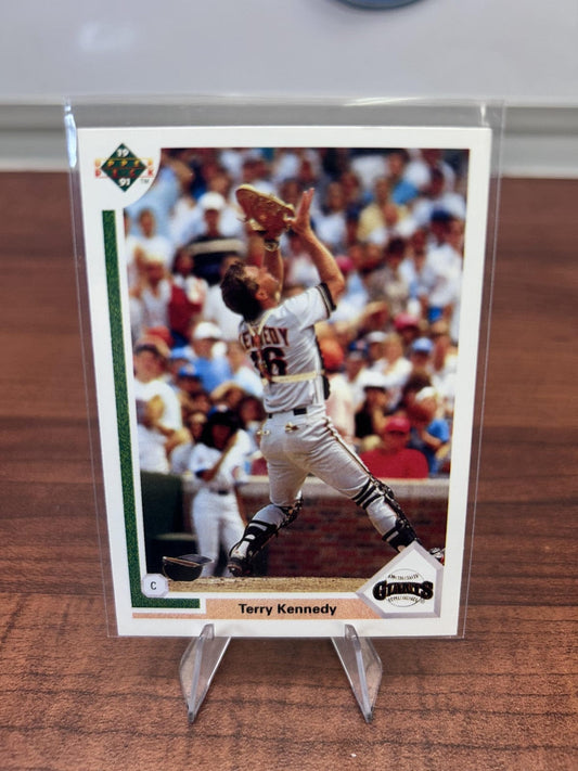 Cheap Sneaks Footwear/Sports Cards Baseball Card Terry Kennedy 1991 Upper Deck #404 San Francisco Giants