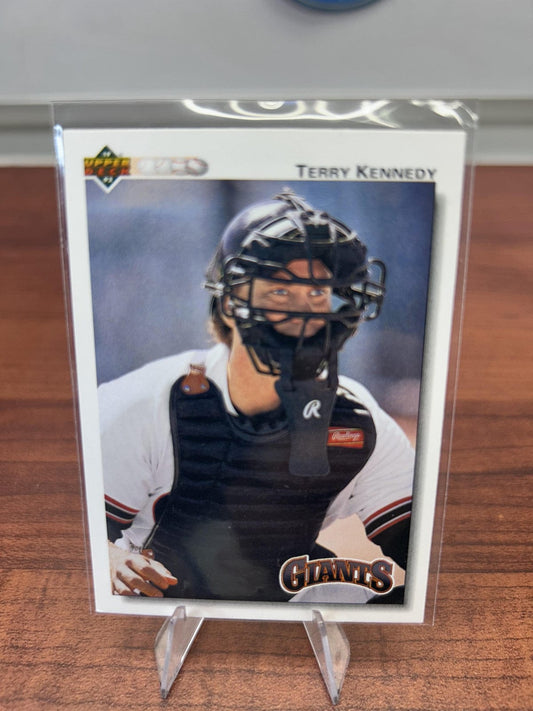 Cheap Sneaks Footwear/Sports Cards Baseball Card Terry Kennedy 1992 Upper Deck #192 San Francisco Giants