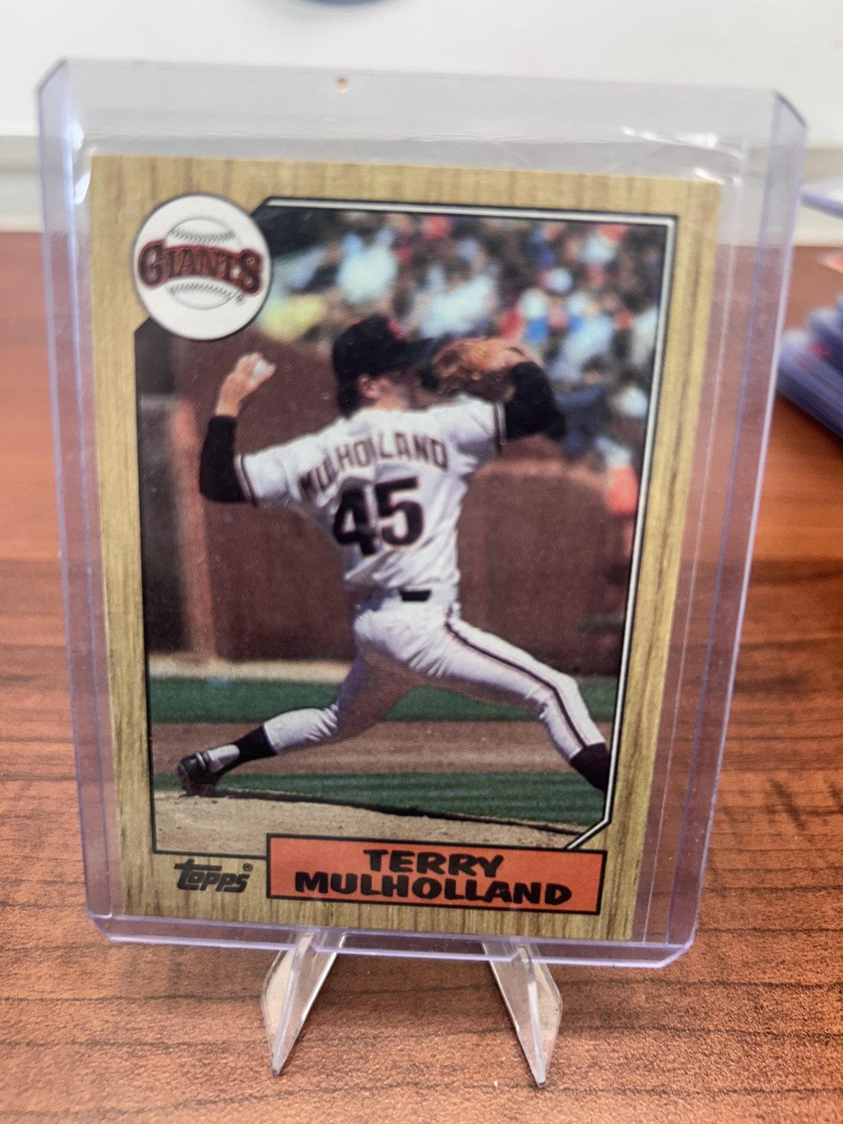 Cheap Sneaks Footwear/Sports Cards Baseball Card Terry Mulholland RC 1987 Topps #536 San Francisco Giants
