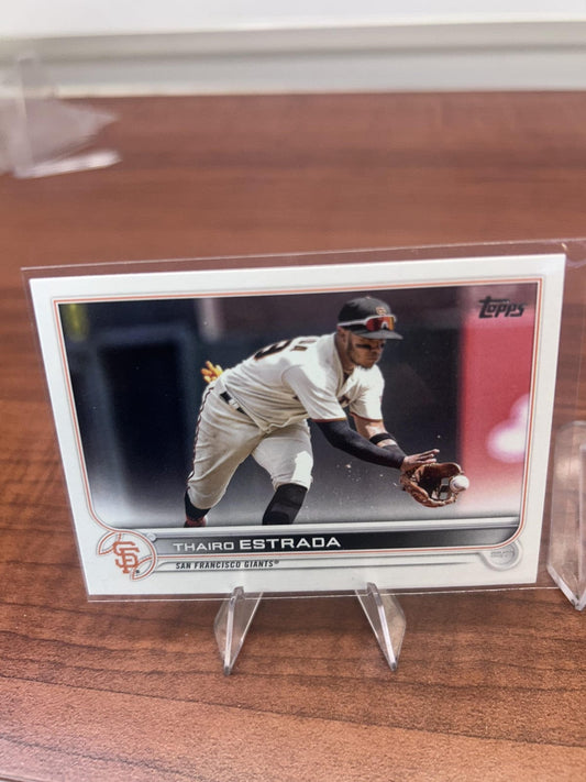 Cheap Sneaks Footwear/Sports Cards Baseball Card Thairo Estrada 2022 Topps Update #US273 San Francisco Giants