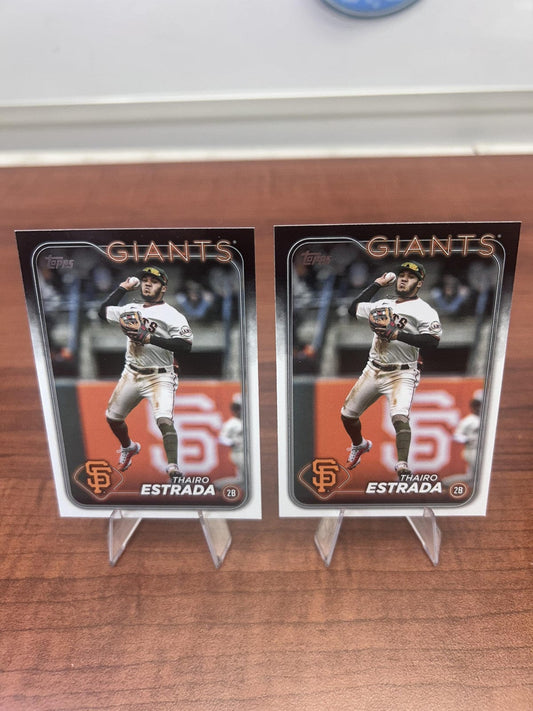 Cheap Sneaks Footwear/Sports Cards Baseball Card Thairo Estrada 2024 Topps #290 San Francisco Giants