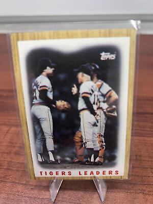 Cheap Sneaks Footwear/Sports Cards Baseball Card Tigers Leaders 1987 Topps #631 Detroit Tigers
