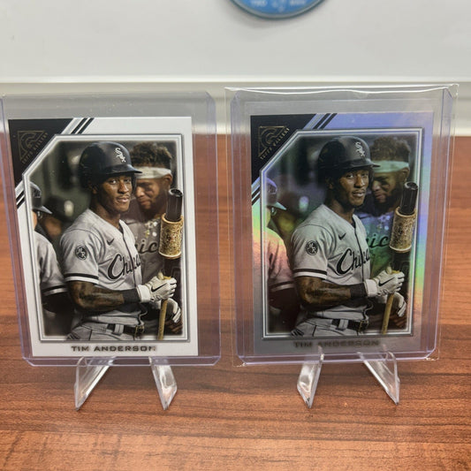Cheap Sneaks Footwear/Sports Cards Baseball Card Tim Aderson Lot(2) Chicago White Sox 2022 Topps Gallery Rainbow Foil #