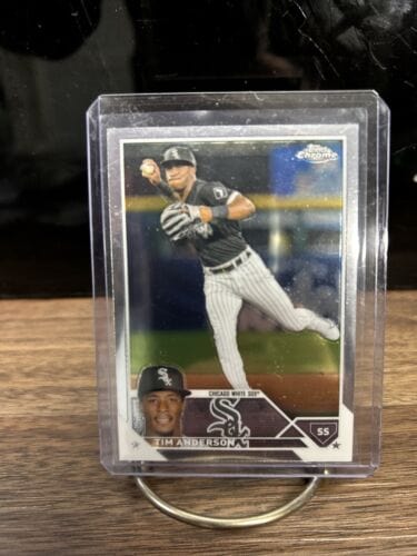 Cheap Sneaks Footwear/Sports Cards Baseball Card TIM ANDERSON 2023 Topps Chrome Baseball #211 Chicago White Sox+ Bonus