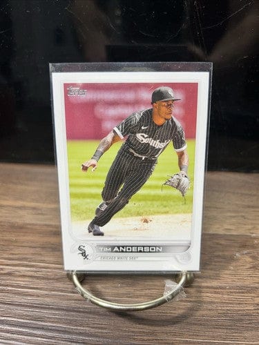 Cheap Sneaks Footwear/Sports Cards Baseball Card Tim Anderson Chicago White Sox 2022 Topps