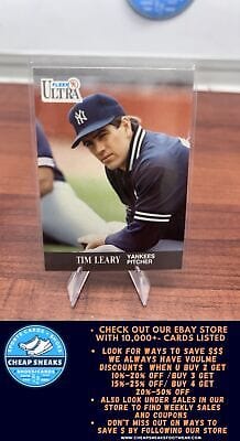 Cheap Sneaks Footwear/Sports Cards Baseball Card Tim Leary 1991 Ultra #236 New York Yankees
