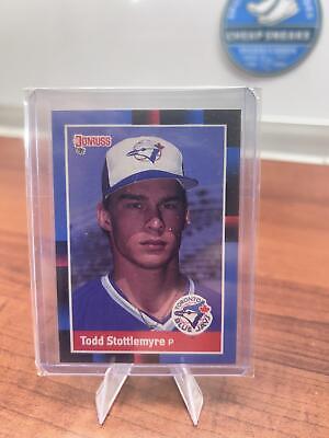 Cheap Sneaks Footwear/Sports Cards Baseball Card Todd Stottlemyre RC 1988 Donruss #658b Toronto Blue Jays