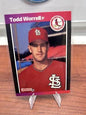Cheap Sneaks Footwear/Sports Cards Baseball Card Todd Worrell 1989 Donruss #82c St. Louis Cardinals