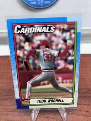 Cheap Sneaks Footwear/Sports Cards Baseball Card Todd Worrell 1990 Topps #95 St. Louis Cardinals