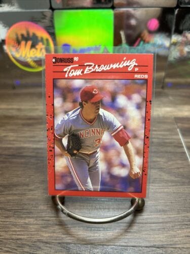 Cheap Sneaks Footwear/Sports Cards Baseball Card Tom Browning 1990 Donruss #308 Cincinnati Reds