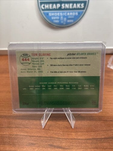 Cheap Sneaks Footwear/Sports Cards Baseball Card Tom Glavine 2023 Topps Chrome Platinum Anniversary  Atlanta Braves #44