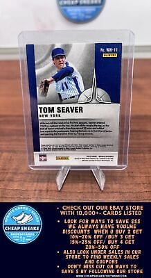 Cheap Sneaks Footwear/Sports Cards Baseball Card Tom Seaver 2022 Panini Mosaic Will to Win #WW-11 New York Mets