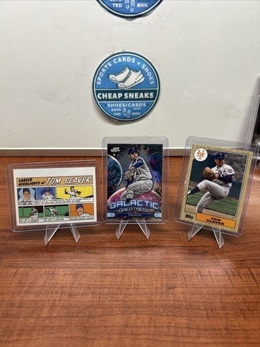 Cheap Sneaks Footwear/Sports Cards Baseball Card Tom Seaver 2024 Topps Chrome Cosmic Galactic Greatness #GG-25 Mets + B