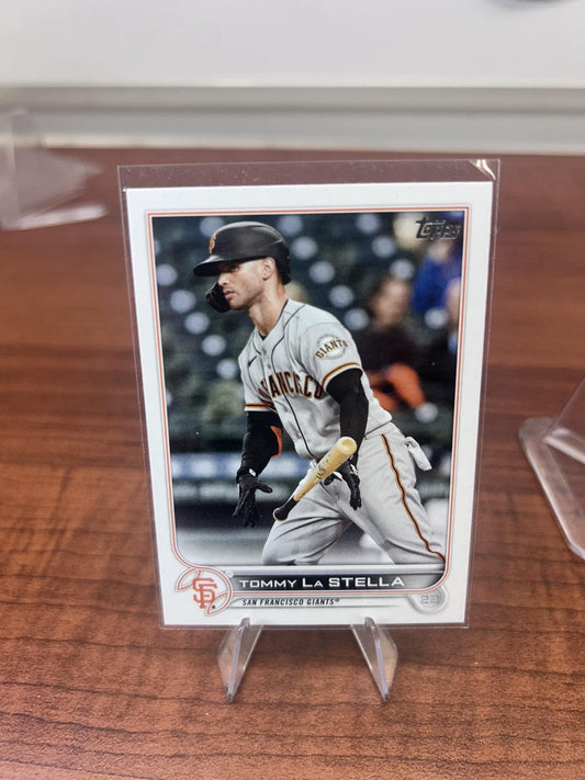 Cheap Sneaks Footwear/Sports Cards Baseball Card Tommy La Stella 2022 Topps #241 San Francisco Giants