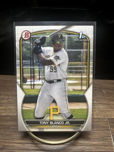Cheap Sneaks Footwear/Sports Cards Baseball Card Tony Blanco Jr. 2023 Bowman 1st Bowman Paper Prospect #BP-134 Pirates
