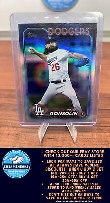 Cheap Sneaks Footwear/Sports Cards Baseball Card Tony Gonsolin 2024 Topps Gold Foil #87 Los Angeles Dodgers