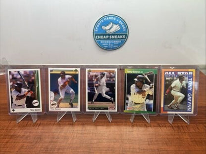 Cheap Sneaks Footwear/Sports Cards Baseball Card Tony Gwynn San Diego Padres 5 Card Lot 1989/90/92 Upper Deck,89 Donrus