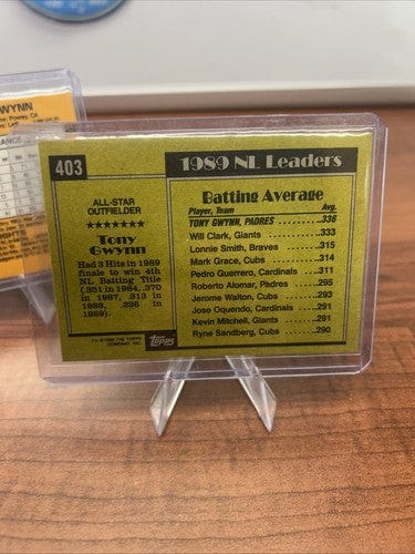 Cheap Sneaks Footwear/Sports Cards Baseball Card Tony Gwynn San Diego Padres 5 Card Lot 1989/90/92 Upper Deck,89 Donrus