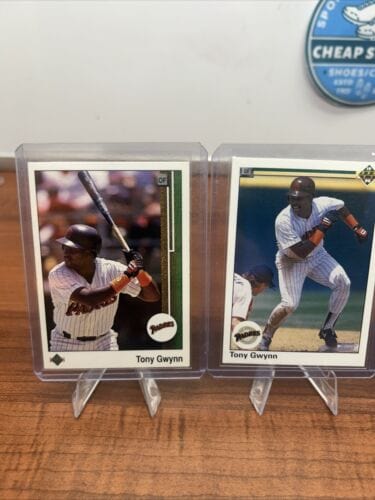 Cheap Sneaks Footwear/Sports Cards Baseball Card Tony Gwynn San Diego Padres 5 Card Lot 1989/90/92 Upper Deck,89 Donrus