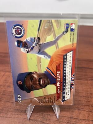 Cheap Sneaks Footwear/Sports Cards Baseball Card Tony Phillips 1993 Ultra #203 Detroit Tigers