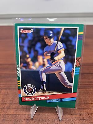 Cheap Sneaks Footwear/Sports Cards Baseball Card Travis Fryman 1991 Donruss #768 Detroit Tigers