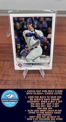 Cheap Sneaks Footwear/Sports Cards Baseball Card Trayce Thompson 2022 Topps #574 Chicago Cubs