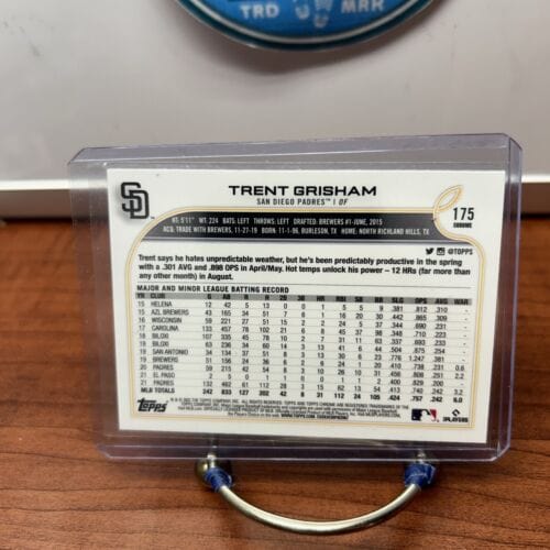 Cheap Sneaks Footwear/Sports Cards Baseball Card Trent Grisham 2022 Topps Chrome Baseball Card #175 San Diego Padres