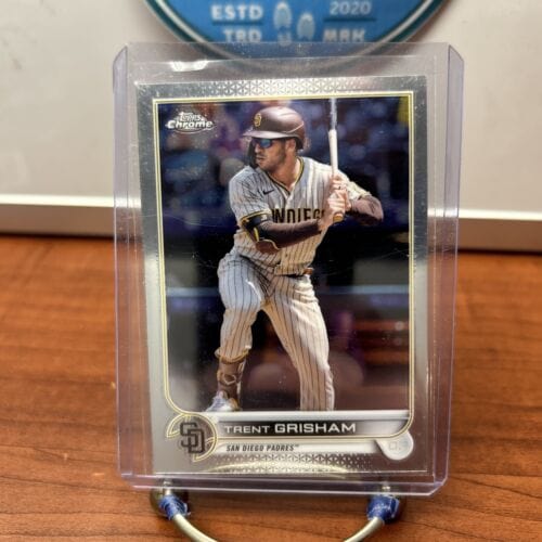Cheap Sneaks Footwear/Sports Cards Baseball Card Trent Grisham 2022 Topps Chrome Baseball Card #175 San Diego Padres