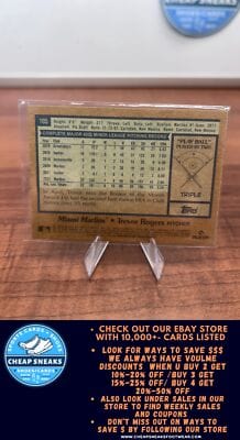 Cheap Sneaks Footwear/Sports Cards Baseball Card Trevor Rogers 2022 Topps Archives #105 Marlins + Bonus Card