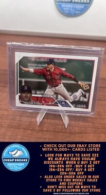 Cheap Sneaks Footwear/Sports Cards Baseball Card Trevor Story 2023 Topps #10 Boston Red Sox