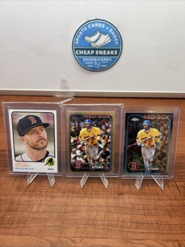 Cheap Sneaks Footwear/Sports Cards Baseball Card Trevor Story 2024 Topps Series 2 Gold Border Parallel /2024-Red Sox #6