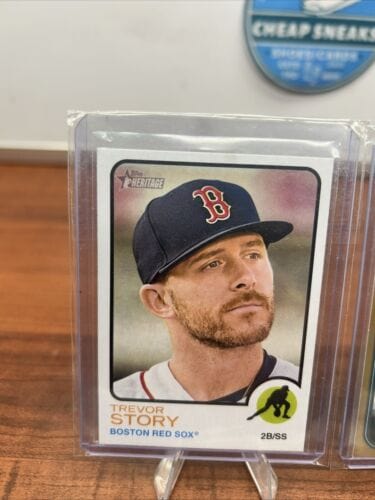 Cheap Sneaks Footwear/Sports Cards Baseball Card Trevor Story 2024 Topps Series 2 Gold Border Parallel /2024-Red Sox #6