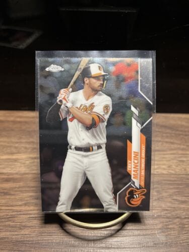 Cheap Sneaks Footwear/Sports Cards Baseball Card Trey Mancini 2020 MLB Topps Chrome #188 Baltimore Orioles Mint Gem Bas