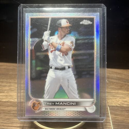 Cheap Sneaks Footwear/Sports Cards Baseball Card Trey Mancini 2022 Topps Chrome #72 Refractor Baltimore Orioles