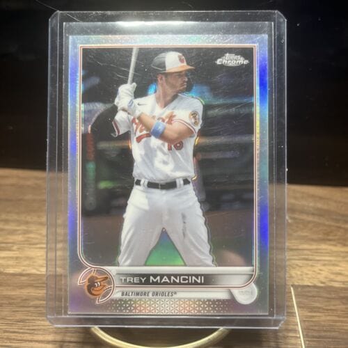 Cheap Sneaks Footwear/Sports Cards Baseball Card Trey Mancini 2022 Topps Chrome #72 Refractor Baltimore Orioles