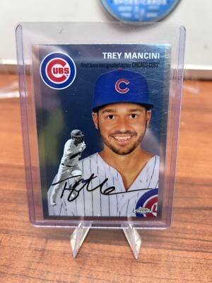 Cheap Sneaks Footwear/Sports Cards Baseball Card Trey Mancini 2023 Topps Chrome Platinum Anniversary #242 Chicago Cubs