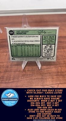 Cheap Sneaks Footwear/Sports Cards Baseball Card Trey Mancini 2023 Topps Heritage #131 Chicago Cubs