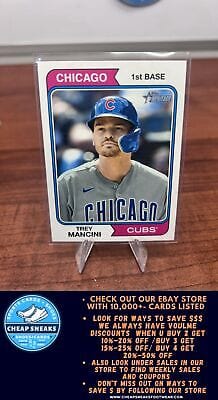 Cheap Sneaks Footwear/Sports Cards Baseball Card Trey Mancini 2023 Topps Heritage #131 Chicago Cubs