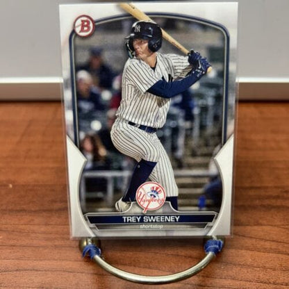 Cheap Sneaks Footwear/Sports Cards Baseball Card Trey Sweeney 2023 Bowman Prospects #BP-119 Yankees,Tigers