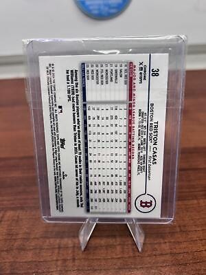 Cheap Sneaks Footwear/Sports Cards Baseball Card Triston Casas 2024 Topps Chrome Pink Refractors #38 Boston Red Sox