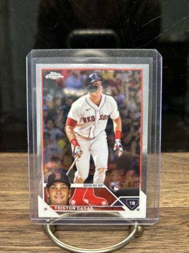 Cheap Sneaks Footwear/Sports Cards Baseball Card Triston Casas, Boston Red Sox - 2023 Topps Chrome Rookie Card (RC)