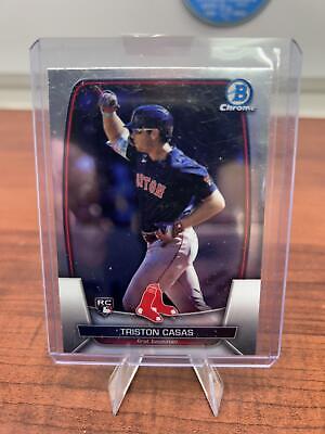 Cheap Sneaks Footwear/Sports Cards Baseball Card Triston Casas (RC) 2023 Bowman Chrome #32 Boston Red Sox