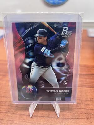 Cheap Sneaks Footwear/Sports Cards Baseball Card Triston Casas (RC) 2023 Bowman Platinum #51 Boston Red Sox