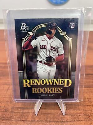 Cheap Sneaks Footwear/Sports Cards Baseball Card Triston Casas (RC) 2023 Bowman Platinum Renowned Rookies #RR-10 Red So