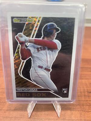 Cheap Sneaks Footwear/Sports Cards Baseball Card Triston Casas (RC) 2023 Topps Update Black Gold refractor #BG-9 Boston
