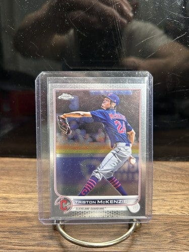 Cheap Sneaks Footwear/Sports Cards Baseball Card Triston Mckenzie 2022 Topps Chrome Cleveland Guardians Baseball Card#1