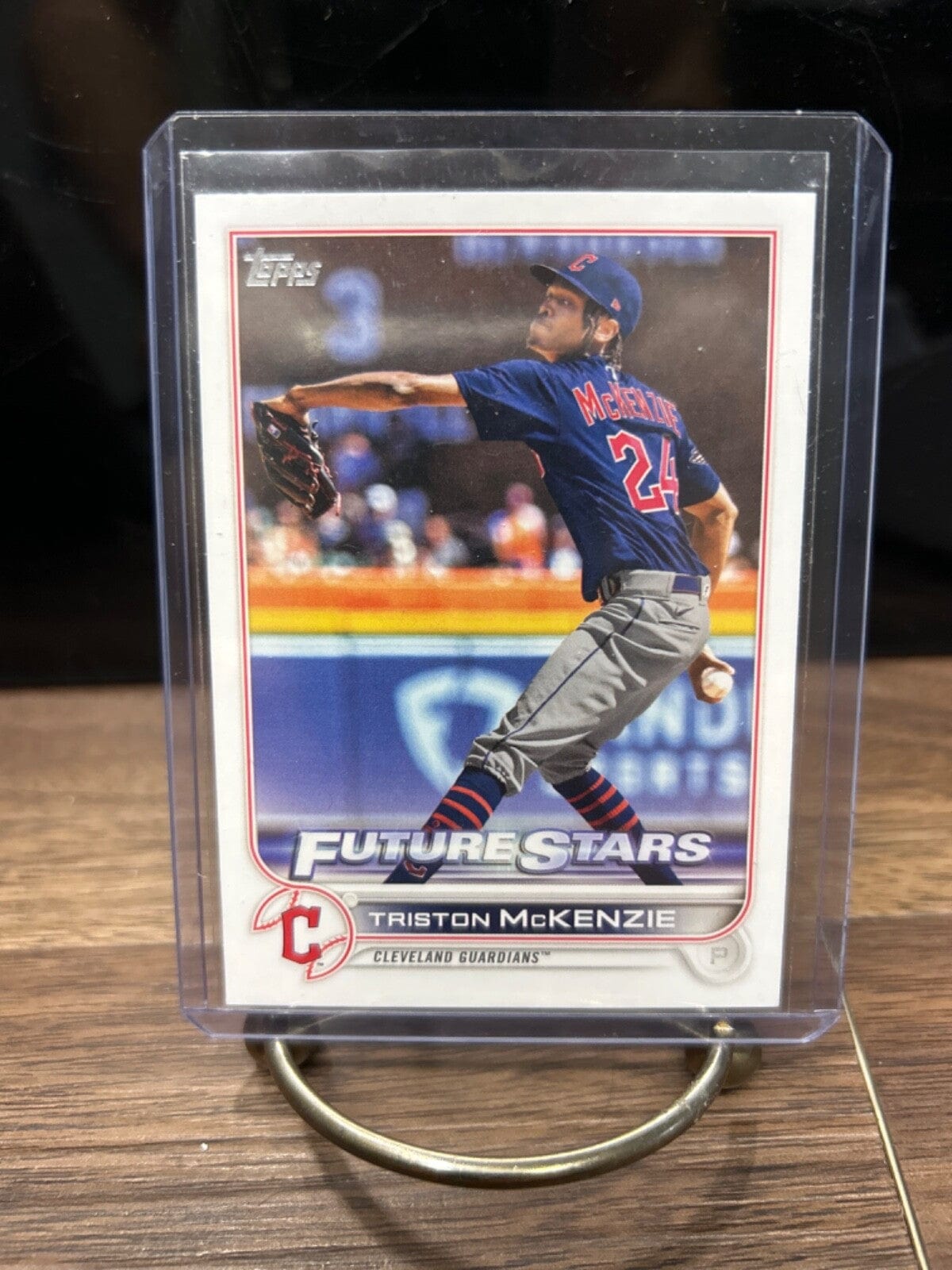 Cheap Sneaks Footwear/Sports Cards Baseball Card Triston McKenzie Future Stars 2022 Topps Series 2 Cleveland Guardians